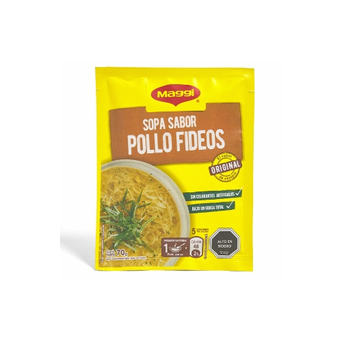 20x Sopa MAGGI Pollo con Fideos 70g