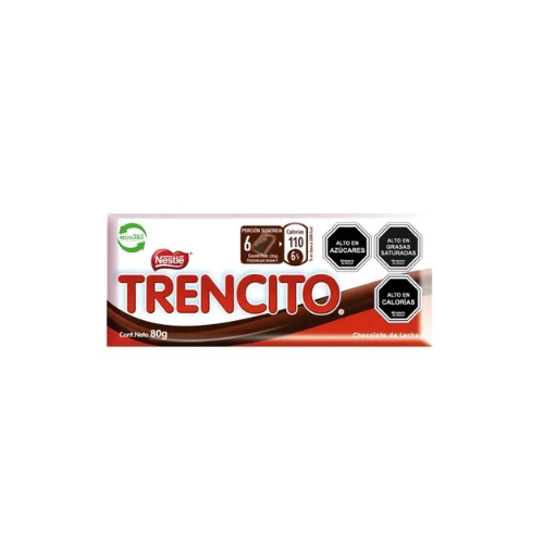 21x Chocolate de Leche TRENCITO Barra 80g