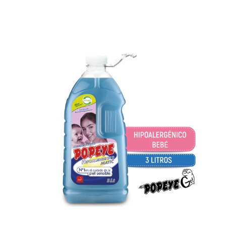 DETERGENTE POPEYE HIPOALERGENICO PET 1X3 LTS