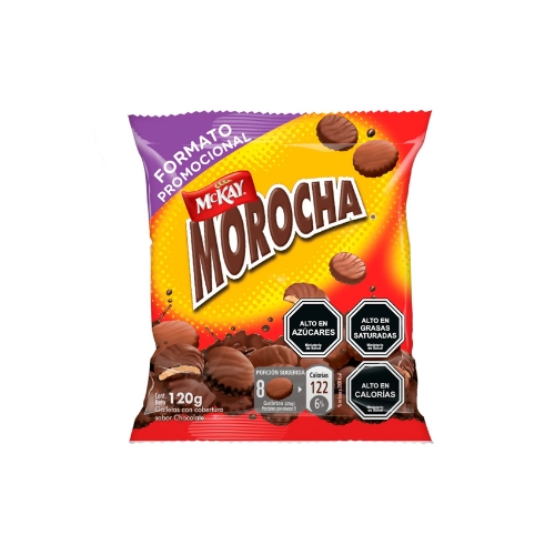 10x Galleta Bañada MOROCHA  120g