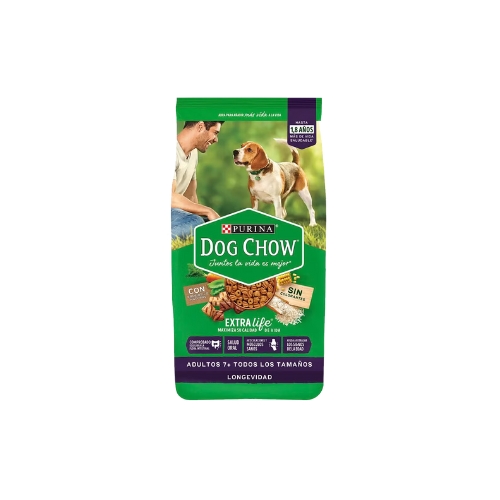 1x Alimento para perro DOG CHOW Adultos 7+ Longevidad 15kg
