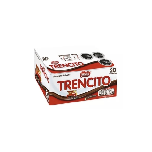 4x Chocolate de leche TRENCITO Caja 20x14g
