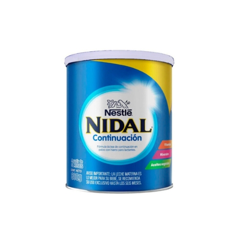 3x Fórmula Infantil NIDAL 2 Continuación 800g