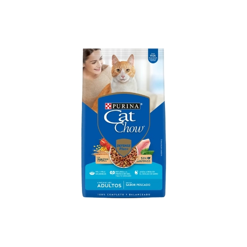 1x Alimento seco para gato CAT CHOW Adultos Pescado 8kg