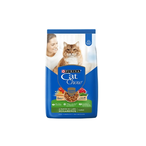1x Alimento seco para gato CAT CHOW Adultos Hogareños 8kg