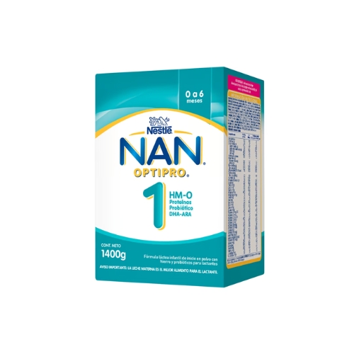 2X Fórmula Infantil NAN 1 Optipro Multipack 2x700g