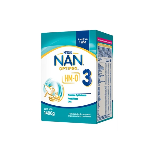 2X Fórmula Infantil NAN 3 Optipro Multipack 2x700g