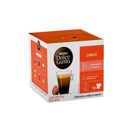 3x Café NESCAFÉ DOLCE GUSTO® Lungo 10 Cápsulas