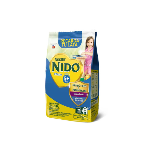 3x Leche en Polvo NIDO® Etapa 5+ 700g  