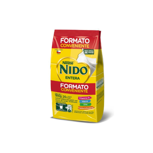 3x Leche en Polvo NIDO® Entera 1900g  