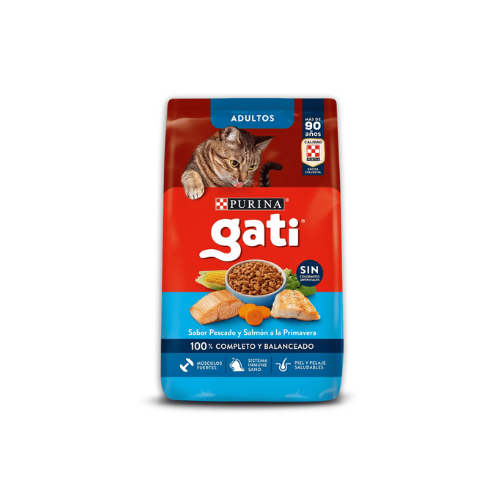 [1237100000] 1x Gati adulto pescado y salmon 3kg 