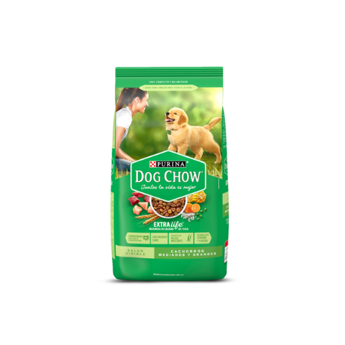 [1237400000] 1x Alimento seco para perro DOG CHOW® Cachorros Medianos y Grandes 3kg 