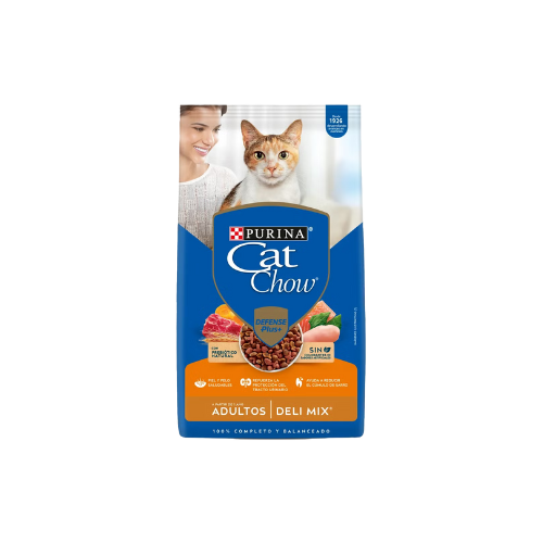 [1237500000] 1x Alimento seco para gato CAT CHOW® Adultos Delimix 1kg 