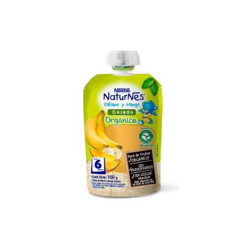[1243900000] 1x Compota NESTLÉ® NATURNES® orgánico Plátano Mango 100g 