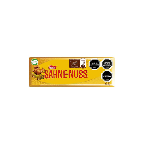 [1244500000] 1x Chocolate SAHNE NUSS® Barra 160g 