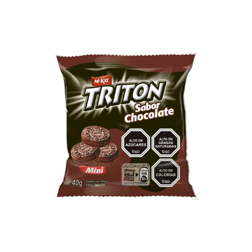 [1245000000] 1x Galleta sandwich TRITON® Mini Chocolate 40g 