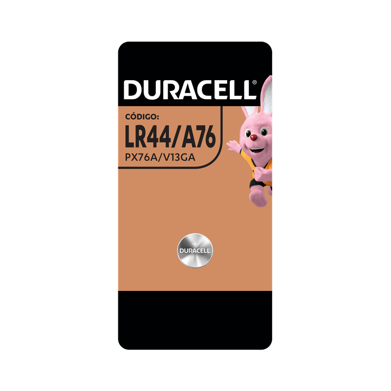 [1248400000] Pila Duracell 76/LR44, (1 pila, DURA más)