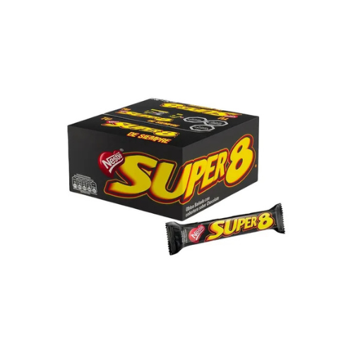 [1265600000] 2x Caja 24 Oblea bañada SUPER 8® 29g